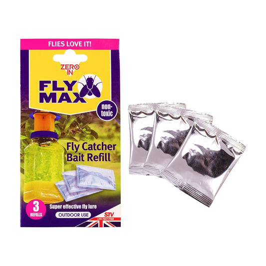 Zero In Fly Catcher Bait Refill Sachet 3 Pack