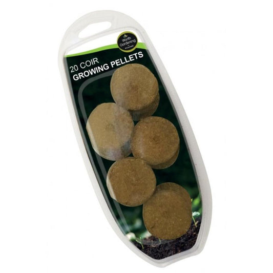 20 Coir Growing Pellets