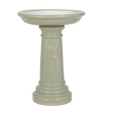 43CM HERITAGE BIRDBATH GREEN