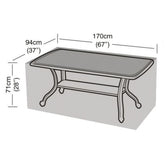 6 Seater Rectangular Table Cover