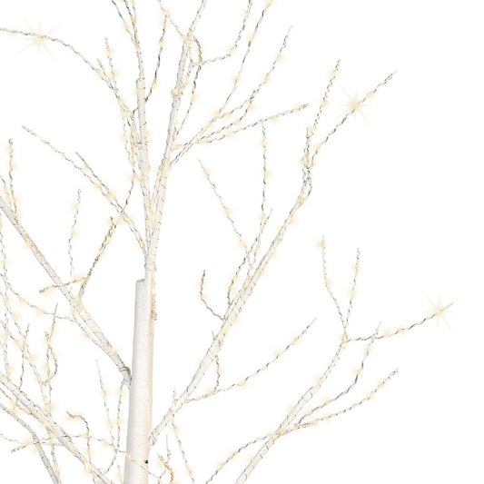 Micro LED White Birch Tree 5ft Warm White