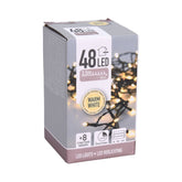 String Lights 48 LEDs Battery Operated Warm White