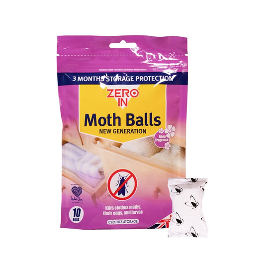 Zero In New Generation Moth Balls 10 Pack
