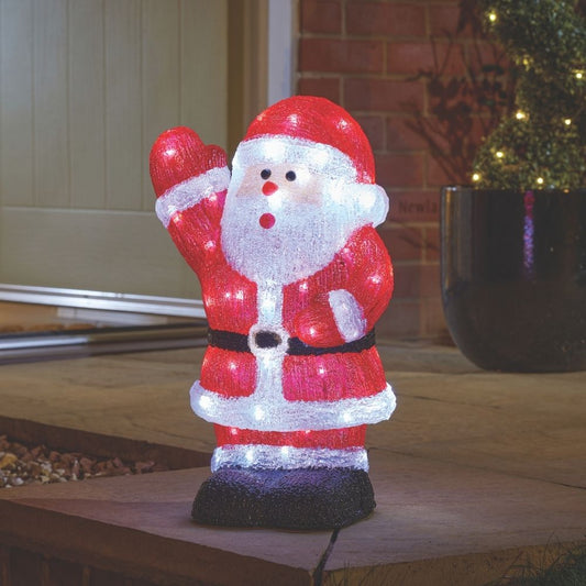 Inlit Ice Frosty Lit Acrylic Figure 30 LEDs