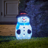 Inlit Ice Santa Lit Acrylic Figure 30 LEDs
