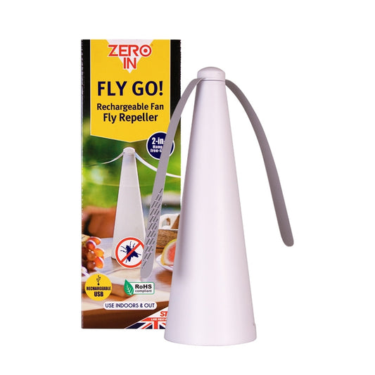 Fly Go! USB Rechargeable Fan Repeller