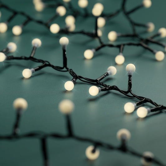 Christmas Compact Cherry String Lights 500 LEDs Warm White