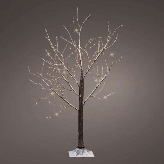Micro LED Brown Birch Tree 5ft Warm White