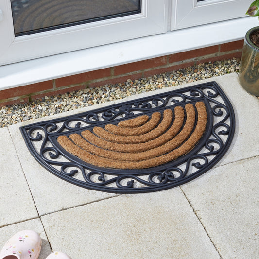 Muck Off! Combi Scraper Half Moon Doormat 45 x 75cm