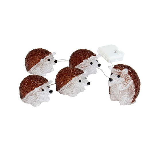 Inlit Ice Hedgehogs - Set of 5 Lit Acrylic Figures