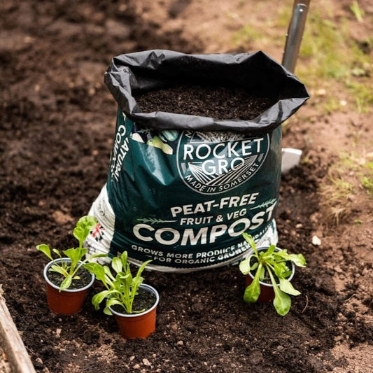RocketGro Peat Free Fruit & Veg Compost 40L