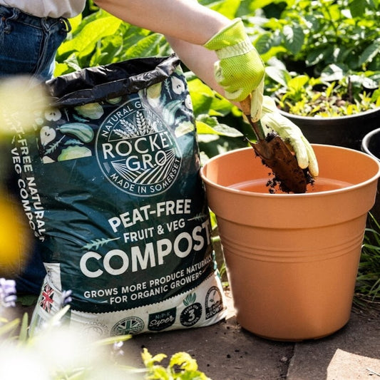 RocketGro Peat Free Fruit & Veg Compost 40L