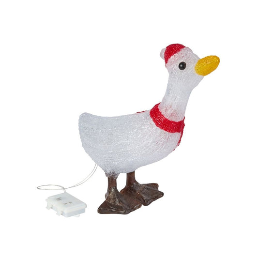 Inlit Ice Goose Lit Acrylic Figure 48 LEDs