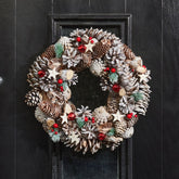 Three Kings FrostStar Artificial Christmas Wreath 36cm