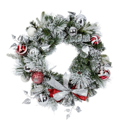 Lapland Artificial Christmas Wreath 60cm