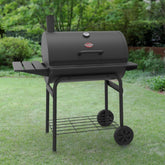 Char-Griller Pro Deluxe Barrel Smoker Charcoal BBQ