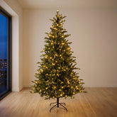Everlands Allison Pine Pre-Lit Artificial Christmas Tree with 430 LEDs 7ft (210cm)