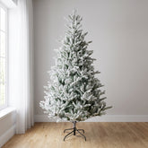 Everlands Allison Pine Snowy Artificial Christmas Tree 7ft (210cm)