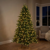 Everlands Andalo Fir Pre-Lit Artificial Christmas Tree with Nostalgic Lights 7ft (210cm)