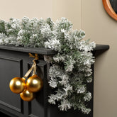 Everlands Imperial Snowy Artificial Christmas Garland 2.7m