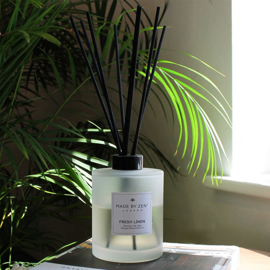 Fresh Linen Reed Diffuser 500ml Fresh, Warm & Ozonic