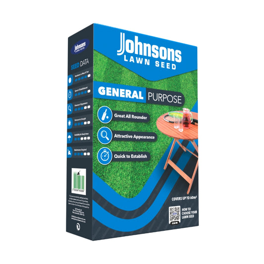 General Purpose Lawn Seed Hard Wearing Grass Seed 60m2