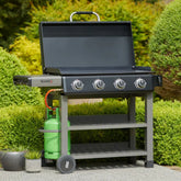 Grillstream SmashGrill Gas Griddle BBQ 4 Burner