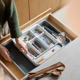 Joseph Joseph DrawerStore Expanding Cutlery Tray Grey