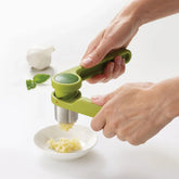 Joseph Joseph Helix Garlic Press Green