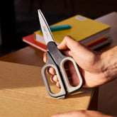 Joseph Joseph PlusCut Scissors with Integrated Box Cutter Grey