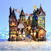 LEMAX Christkindl Square Lit Façade