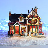 LEMAX Poinsettia Lane Bed & Breakfast Lit Building