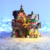 LEMAX The Chocolate Dip Fondue Shop Lit Building