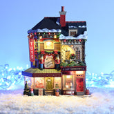 LEMAX The Christmas Shoppe Lit Facade