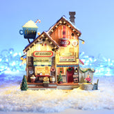 LEMAX The Cocoa Shanty Café Lit Building
