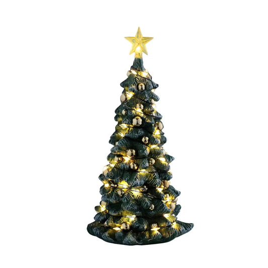 Lemax Snowy Christmas Tree Clear Light