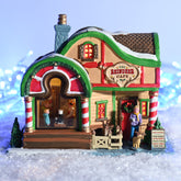 Lemax The Reindeer Café Lighted Building