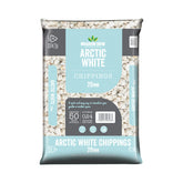 Meadow View Arctic White 20mm Decorative Garden Chippings