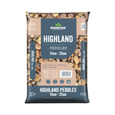 Meadow View Highland Pebbles 14-20mm Decorative Garden Pebbles