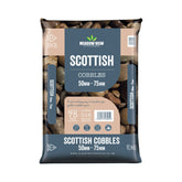 Meadow View Scottish Cobbles 50-75mm Decorative Garden Cobbles