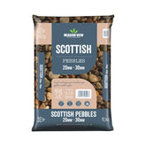 Meadow View Scottish Pebbles 20-30mm Decorative Garden Pebbles