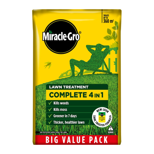 Miracle-Gro Complete 4 in 1 Lawn Treatment 360m²