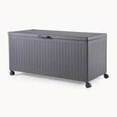 NOVA Large Proteus Metal Storage Box with Wheels Graphite Grey