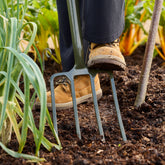 RHS Endorsed BoronGreen Steel Digging Fork