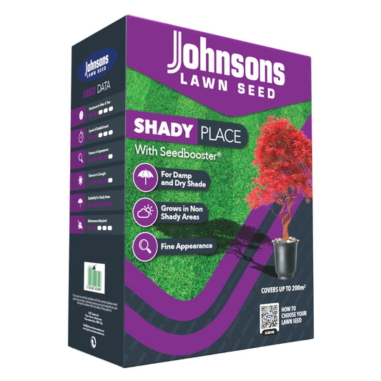 Shady Place Lawn Seed with SeedBooster Shade Tolerant Grass Seed 200m2