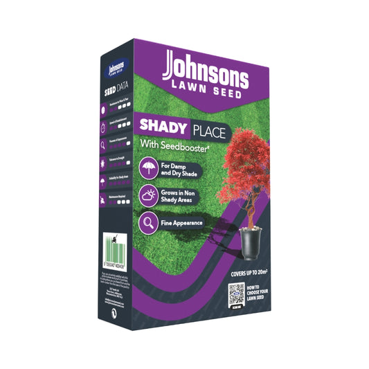 Shady Place Lawn Seed with SeedBooster Shade Tolerant Grass Seed 20m2