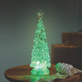 Three Kings SnowSwirl Ice Tree Colour Changing Light Ornament