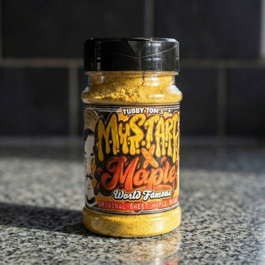 Tubby Tom's Mustard & Maple Sweet Tangy Rub 200g