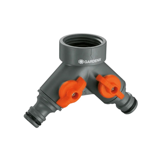 Twin Tap Connector 26.5mm Dual Outlet Tap Connector