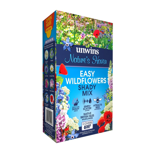 Unwins Nature’s Haven Easy Wildflowers Shady Mix 1.2kg